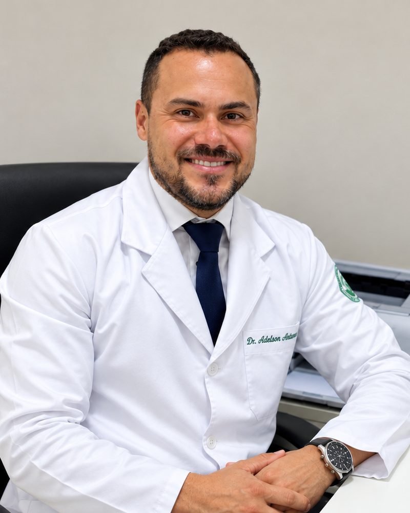 Dr. Adelson Antunes Rodrigues Júnior, médico com atuação em saúde mental em Brasília